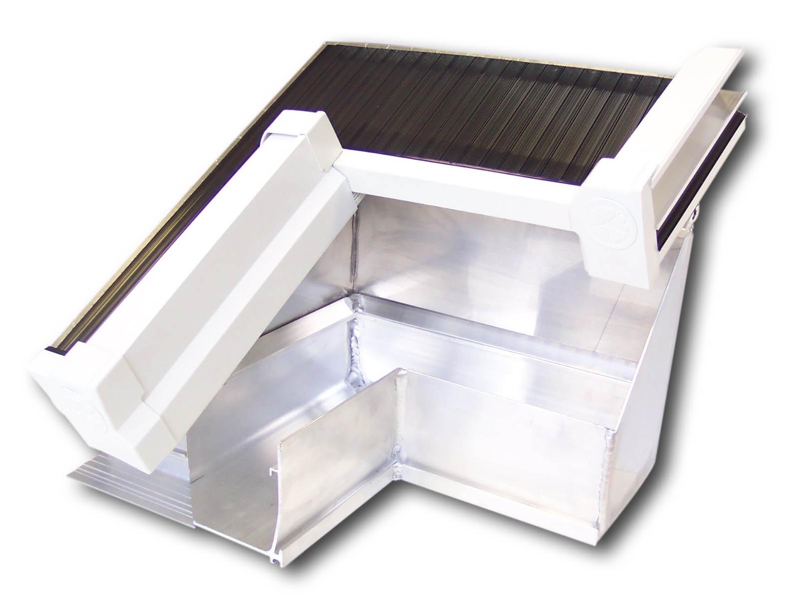 Ultraframe Classic roof raised back boxgutter
